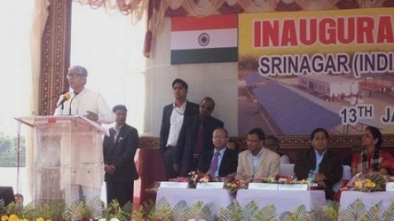 Legal trade in Srinagar border haat will reduce smuggling of goods: Tripura CM Legal trade in Srinagar border haat will reduce smuggling of goods: Tripura CM
